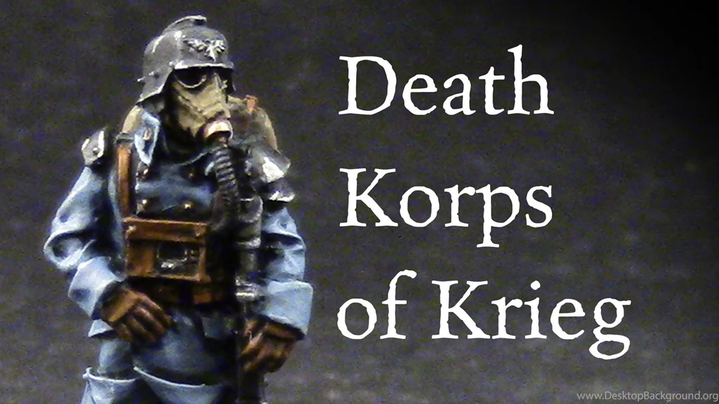 How To Paint Death Korps Of Krieg Troopers YouTube