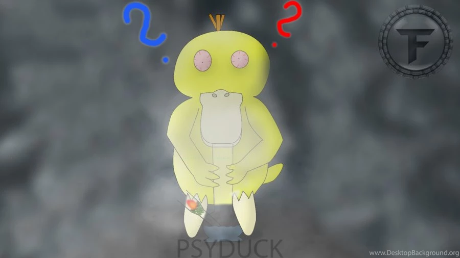Stoned Psyduck Wallpapers [by ElFABIOFX] By ElFABIOFX On DeviantArt
