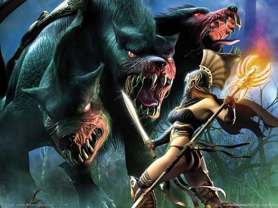 Download Mobile Wallpaper: Fantasy, God Of War, Free. 9095.