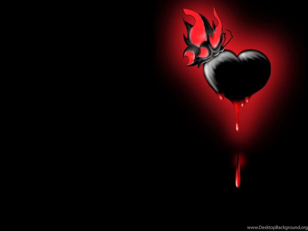 Black Heart HD Backgrounds HD Wallpapers