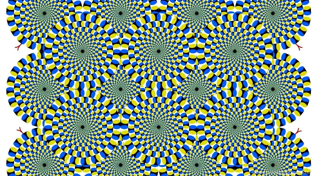 Moving Circles Cool Optical Illusion