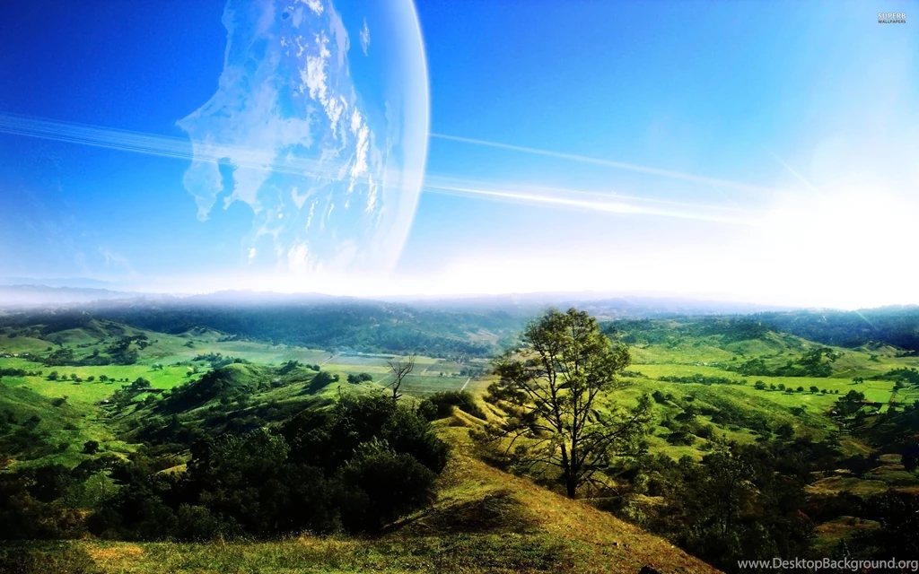 Planet Site In The Sky Wallpapers Fantasy Wallpapers