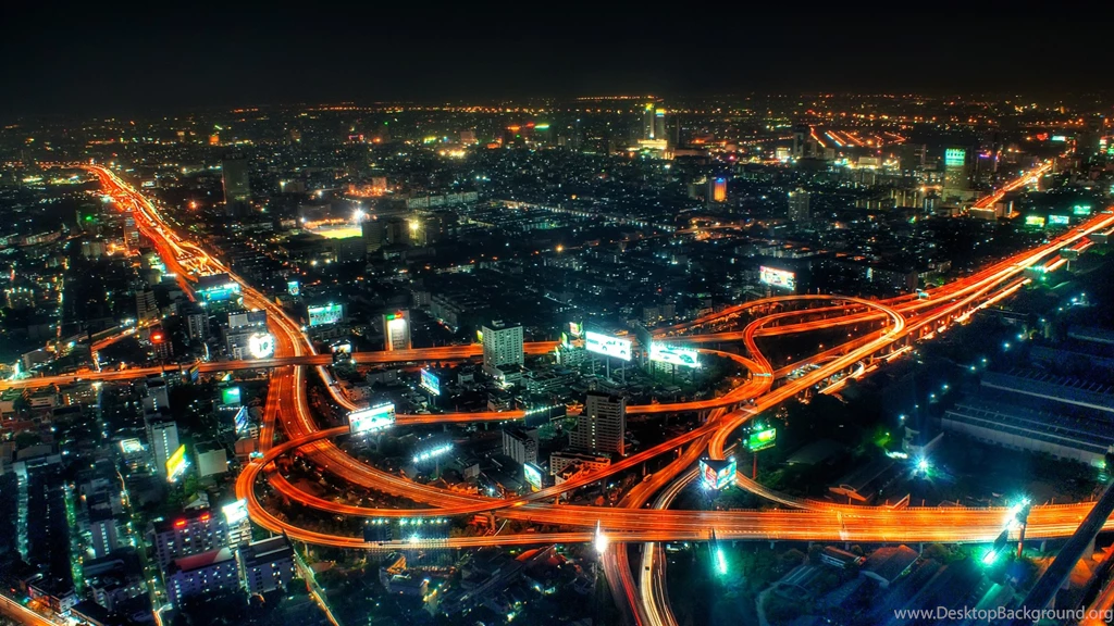 2560x1440 City Life At Night Desktop PC And Mac Wallpapers