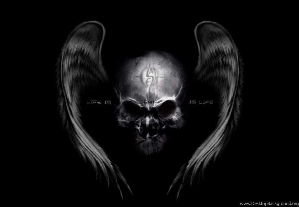 Skull Demon Angel Occult Dark Wallpapers