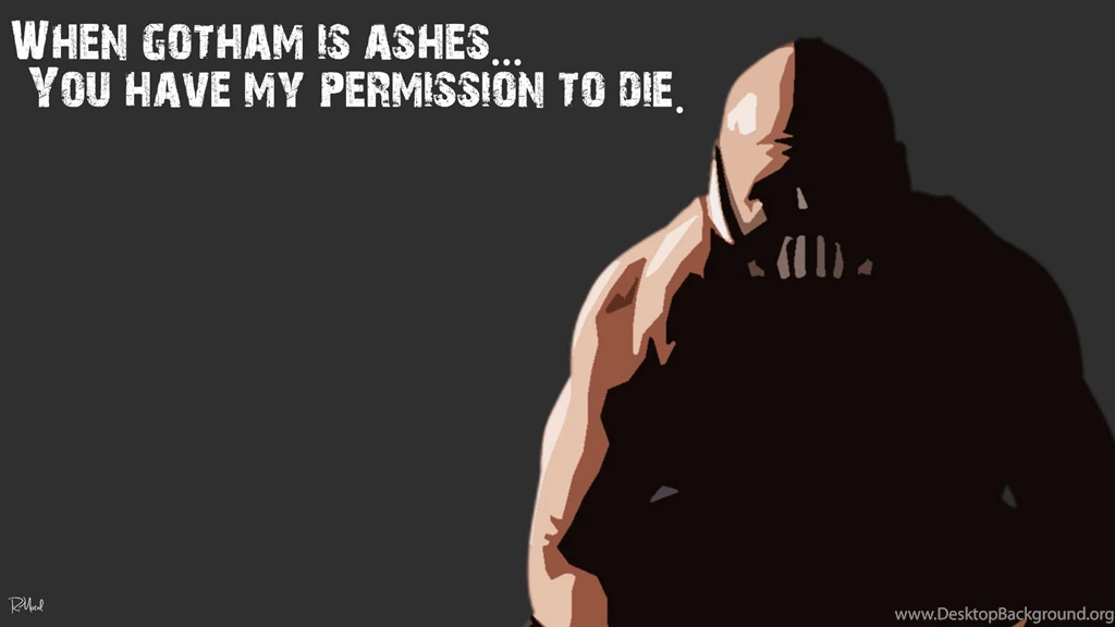Quotes Bane Batman The Dark Knight Rises Wallpapers