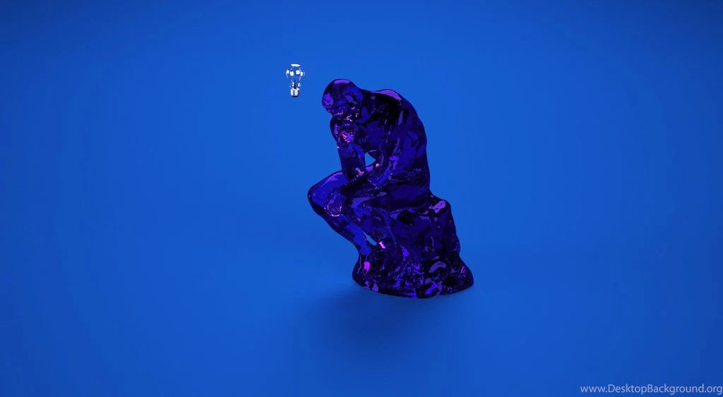 The Thinker 3D Render By CanorousDesign On DeviantArt