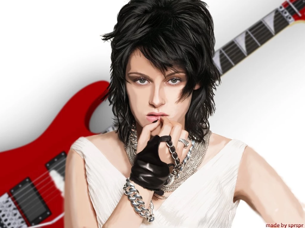 Kristen Stewart As Joan Jett By SPRSPRsDigitalArt On DeviantArt