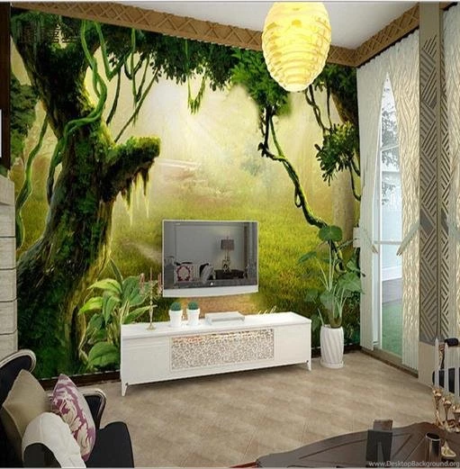 Popular Forest Wallpapers Bedroom Buy Cheap Forest Wallpapers ...