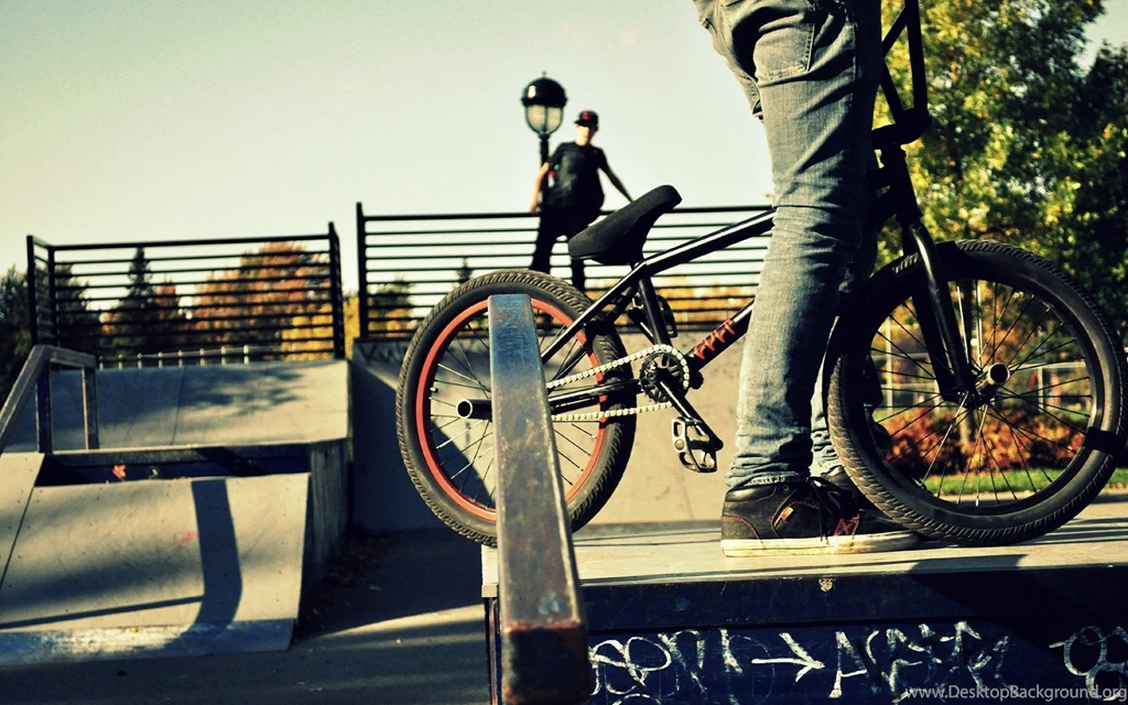 BMX Street Bikes Wallpaper.