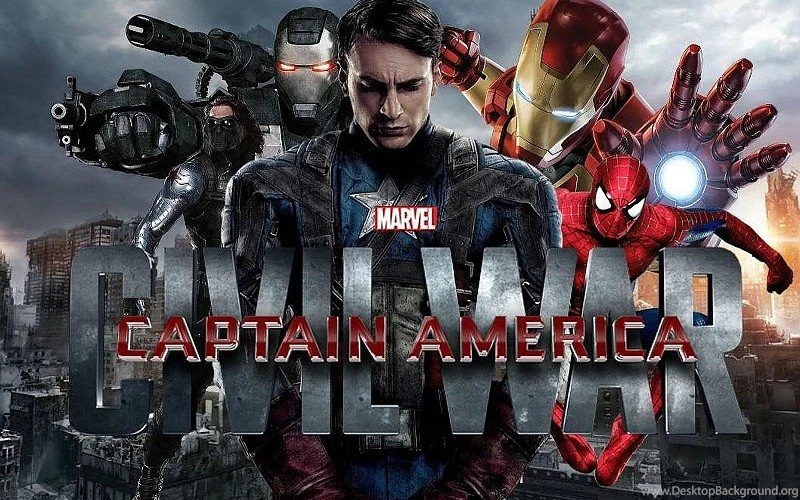 Captain America: Civil War 2016 Movie Poster Wallpapers Free ...
