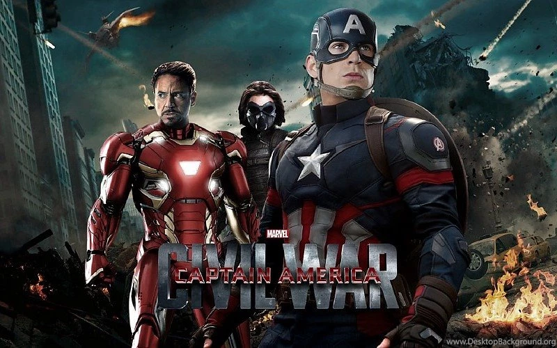 Captain America: Civil War 2016 Movie Poster Wallpapers Free ...