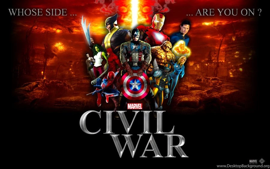 Artistic Marvel Civil War Wallpapers By Lesajt Drzhpv ...
