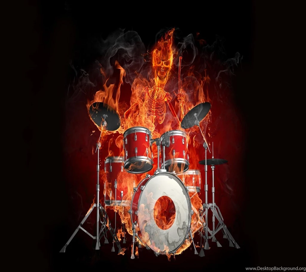 Skeleton Drummer Wallpapers Free Download