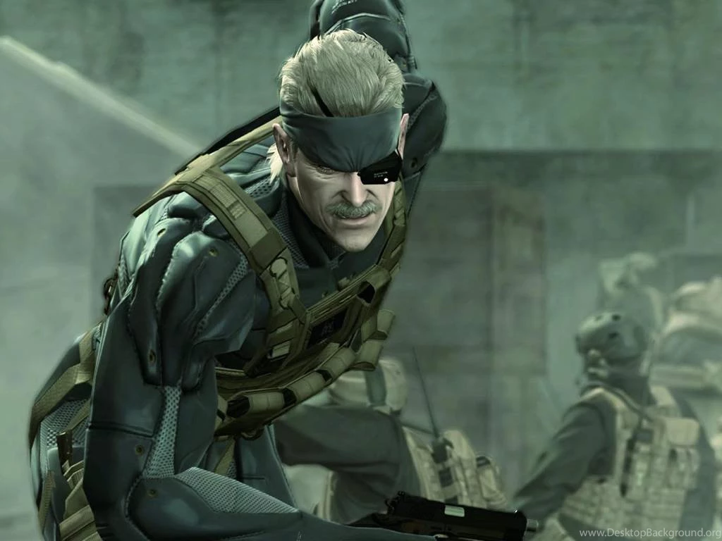 Metal Gear Solid Metal Gear Solid 4 Solid Snake Old Snake ...