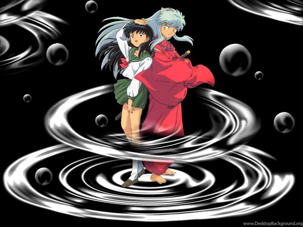 InuYasha And Kagome Inuyasha Wallpapers (31390875) Fanpop