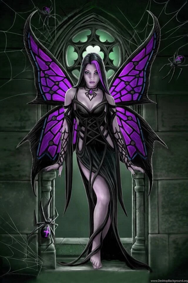Purple Gothic Fairy