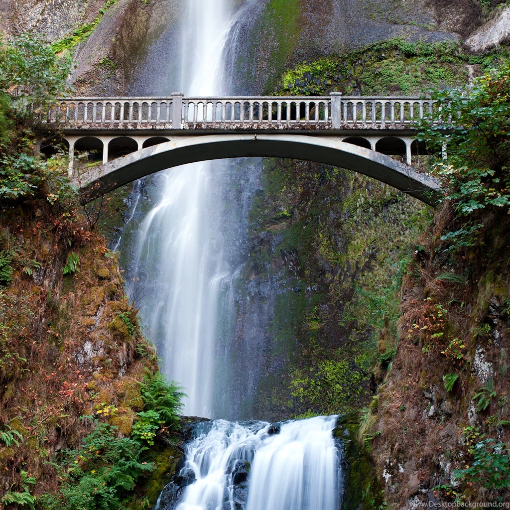 Multnomah Falls iPad Air Wallpapers Download