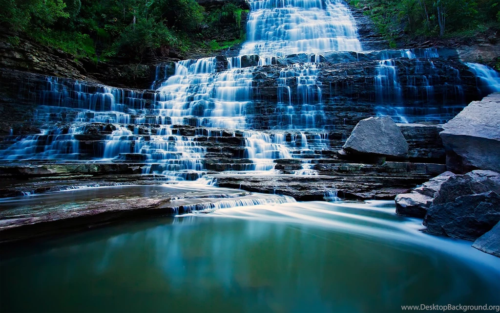 Albion Falls By Fallenflowers Desktop Wallpapers