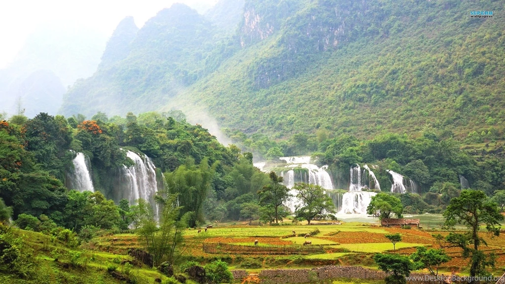 Detian – Ban Gioc Falls Wallpapers World Wallpapers