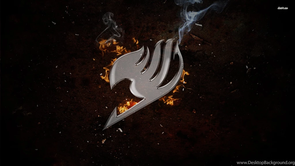 1440x900px Fairy Tail Logo Blue