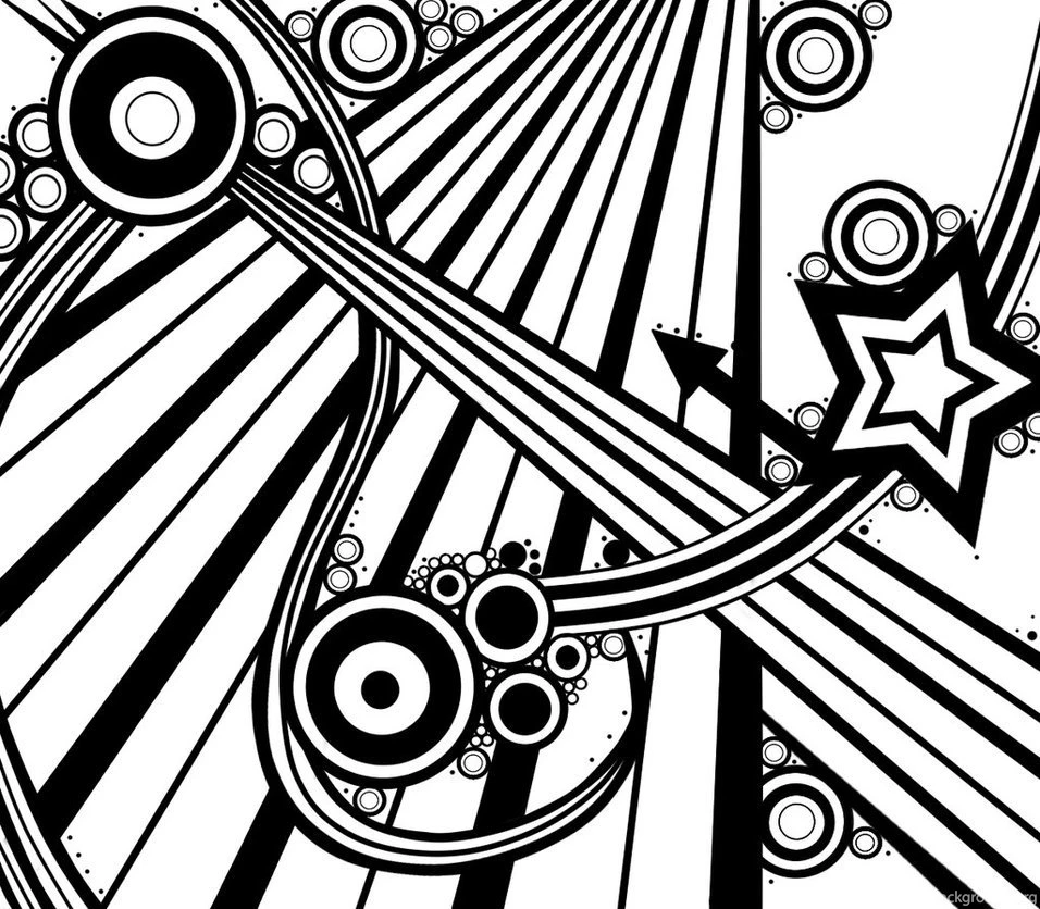 Black And White Retro Backgrounds By Rainbowx1994 On DeviantArt
