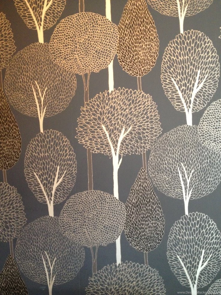 Trees Wallpapers Black And Gold