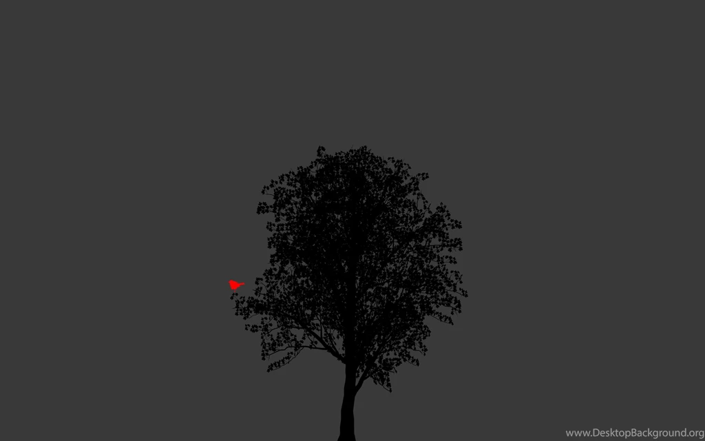 Download Minimalistic Trees Wallpapers 2560x1600