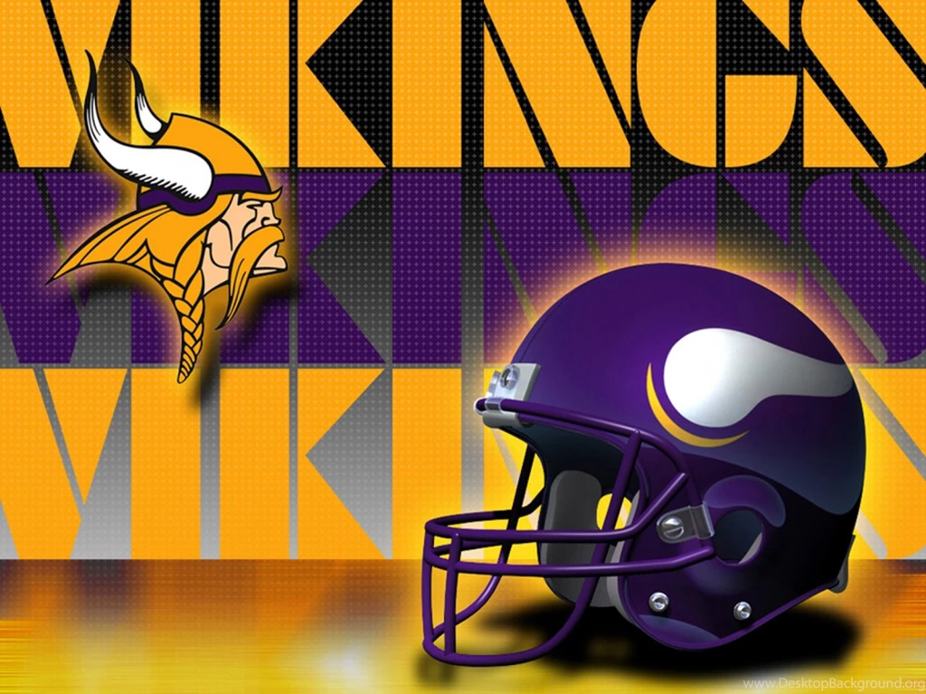 Minnesota Vikings Helmet Side Wallpapers