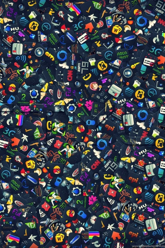 640x960 Hi Tech Icons Iphone 4 Wallpapers