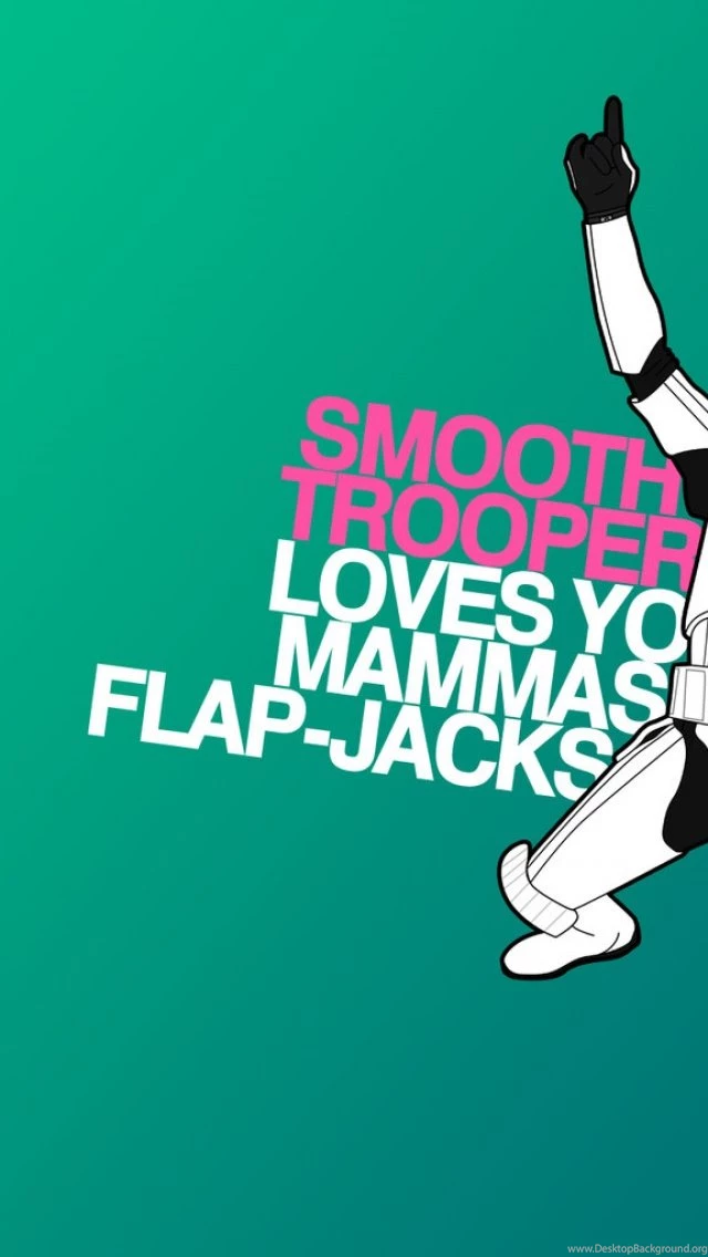 Funny Stormtrooper iPhone 5 Wallpapers