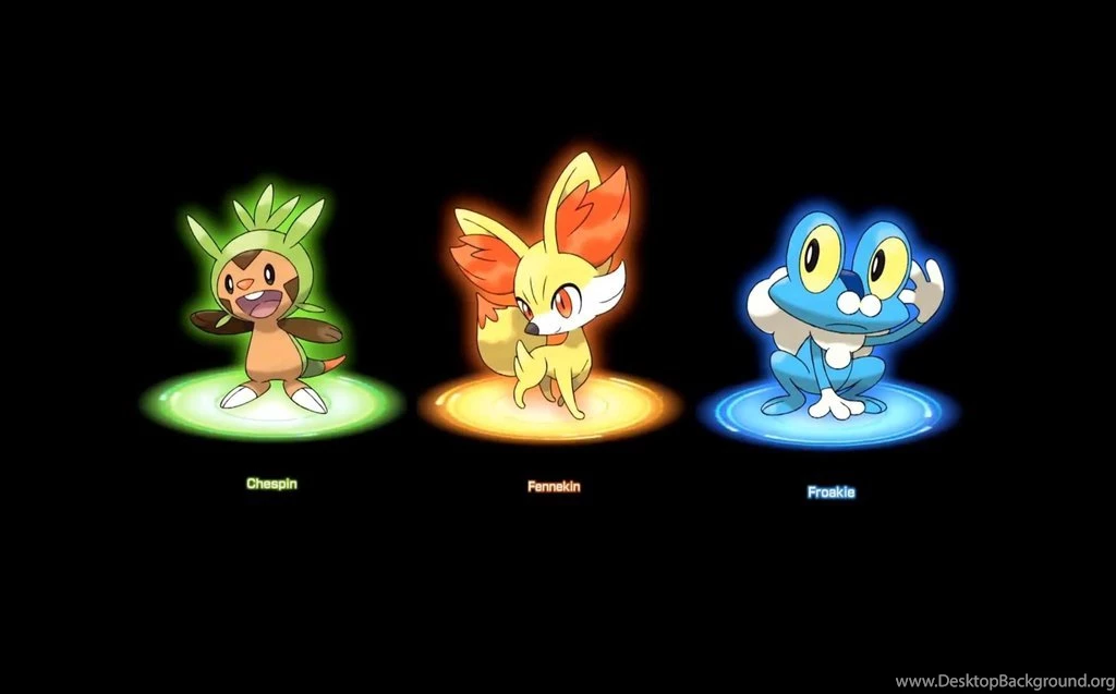 Pokemon XY Starters Wallpapers V2 By Galaxyblaze On DeviantArt