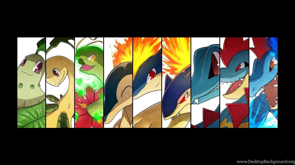 Gen 2 Starter Pokemon HD Wallpapers