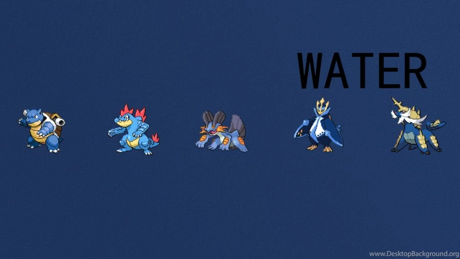 Pokemon Water Starters Wallpapers By Acer pseudoplatanus On DeviantArt