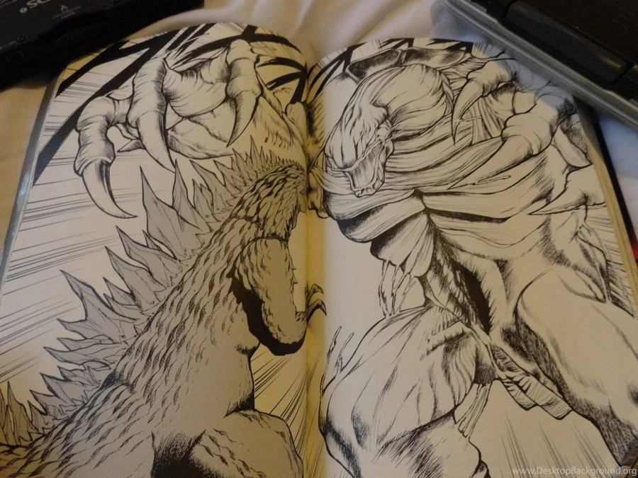 Godzilla 2000 Manga Shot 1 By GIGAN05 On DeviantArt
