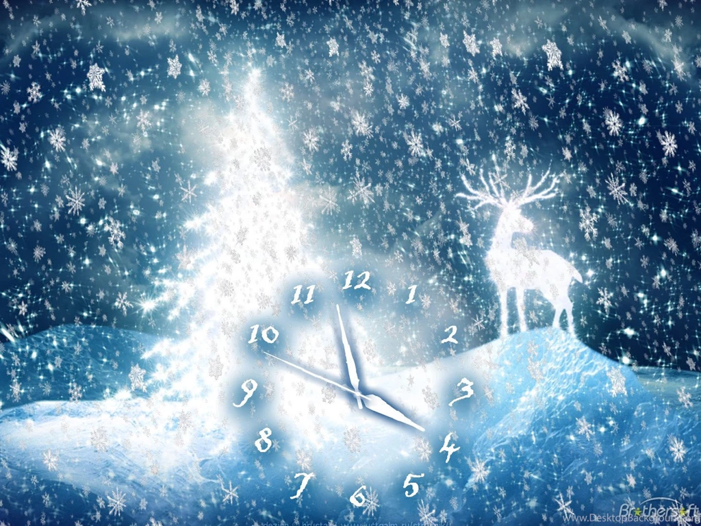 Free Fantasy Cartoon Christmas Deer Wallpapers Wallpapers HD ...