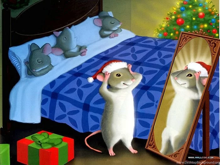 The Mouse Before Christmas Christmas Fantasy Illustraion 2 ...