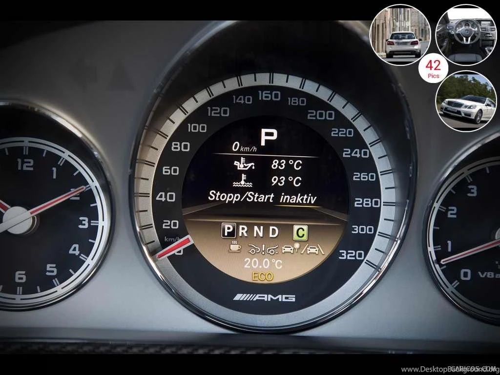 Mercedes Benz E63 AMG Wagon Interior