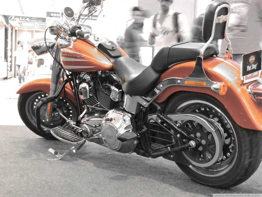 Harley Davidson Fat Boy HD Desktop Wallpapers : Fullscreen