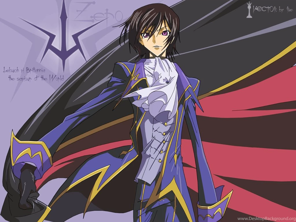Lelouch Vi Britannia Code Geass The Anime