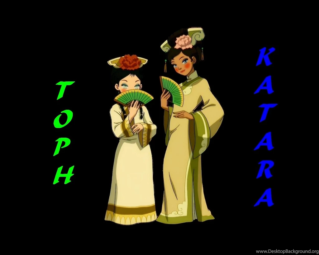 Backgrounds Wallpaper, Toph & Katara From Avatar The Last Airbender