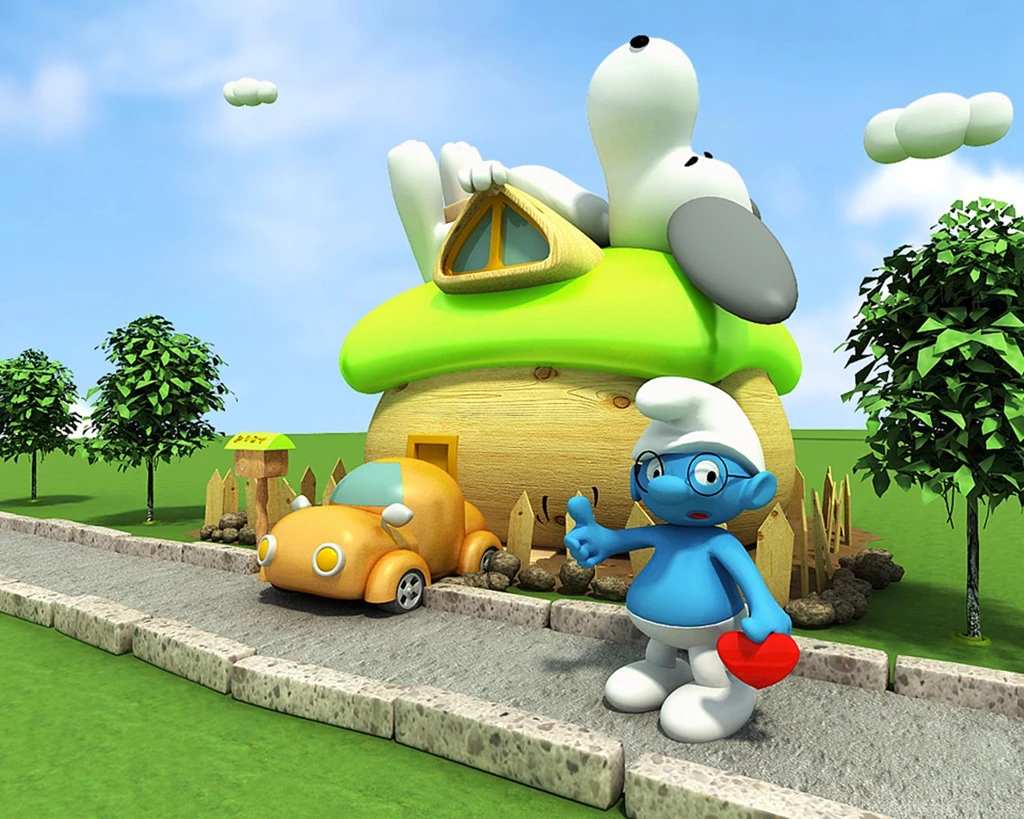 Smurf 3D Wallpapers 705664