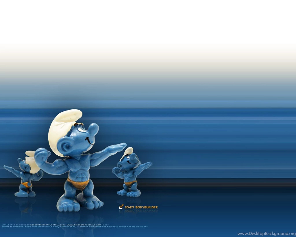 Three Apples Tall Smurf Blog » Smurftop Wallpapers