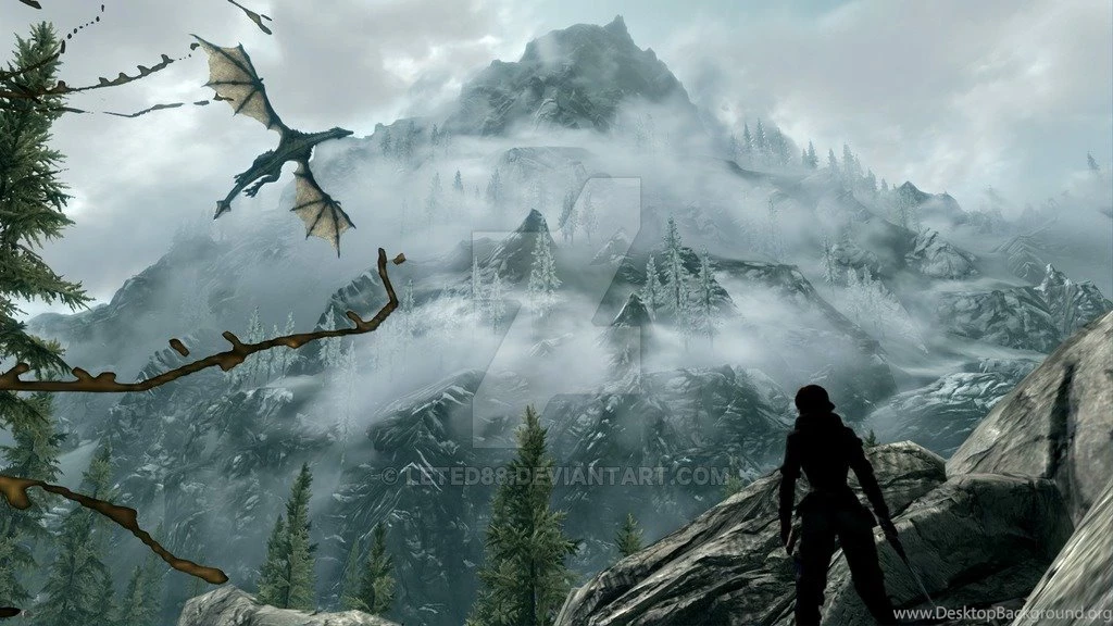 Skyrim Scenery Shot By Leted88 On DeviantArt