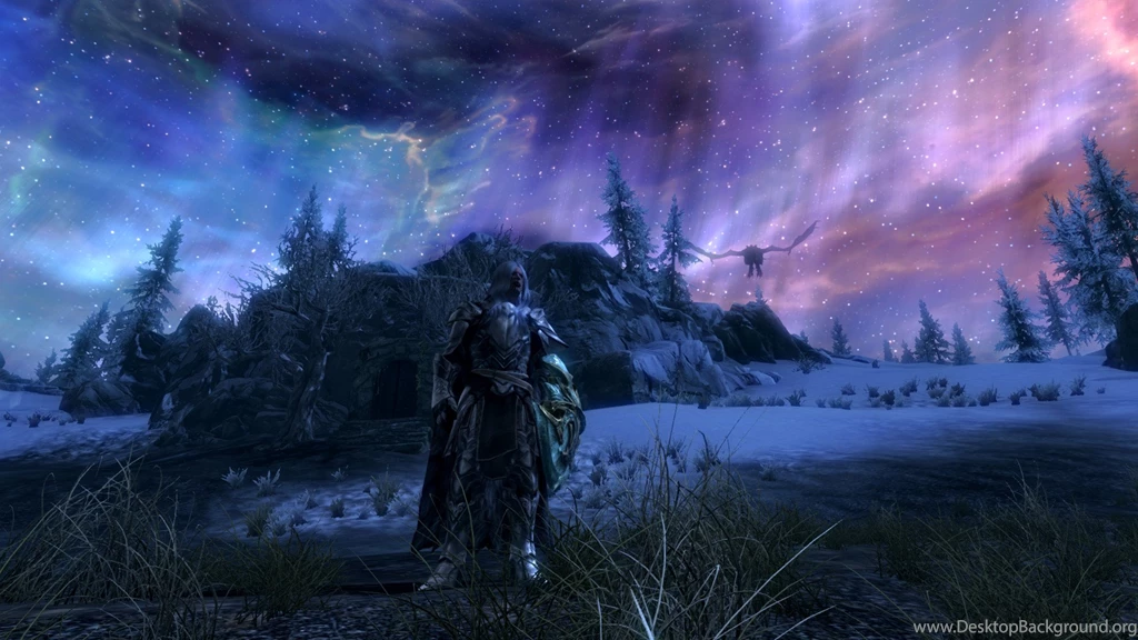 DeviantArt: More Like Skyrim Nightsky Wallpapers By ErebusRed