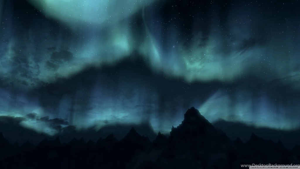 Skyrim Night HD Desktop Wallpapers : Widescreen : High Definition ...