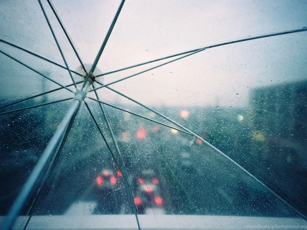 Preety Desktop Wallpapers Rain Falling