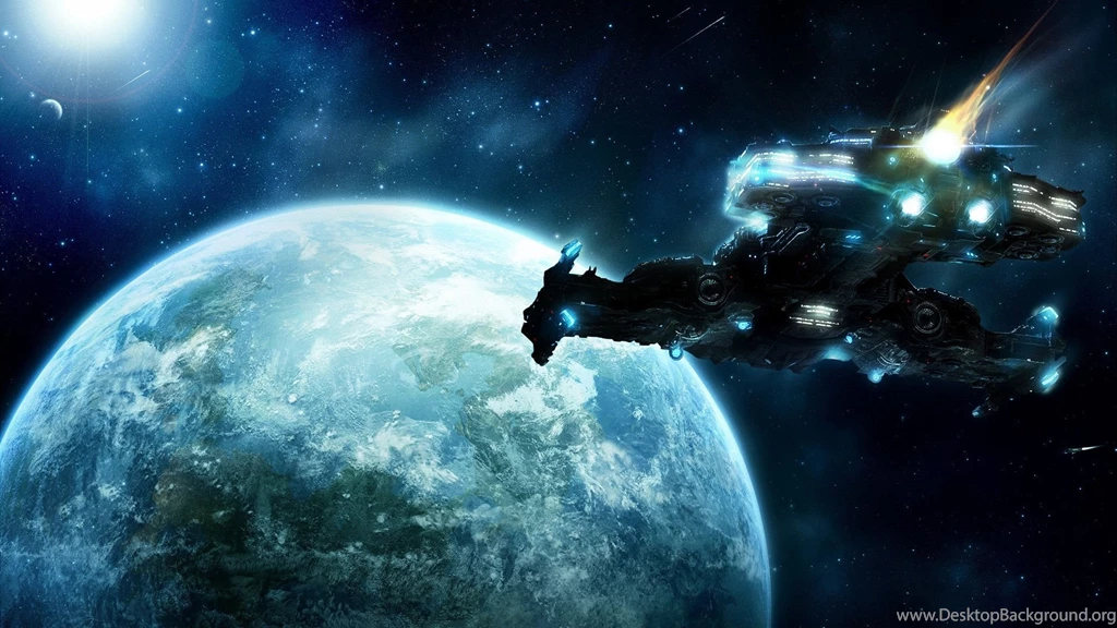 Spaceship Backgrounds Wallpapers Cave