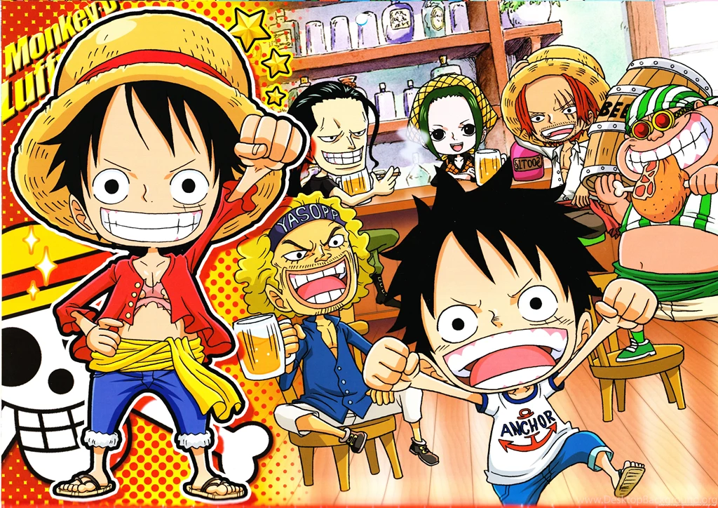 Cute Super High Res One Piece Wallpaper! :D