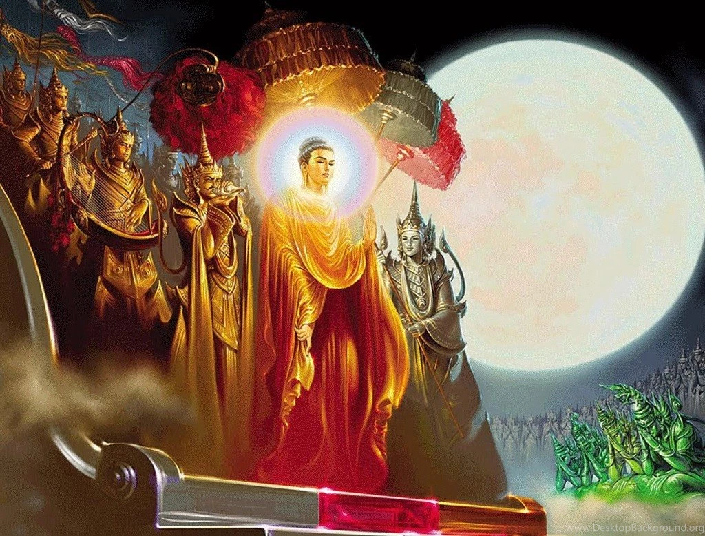 Buddha Festivals Art Wallpapers 1024x778 282805