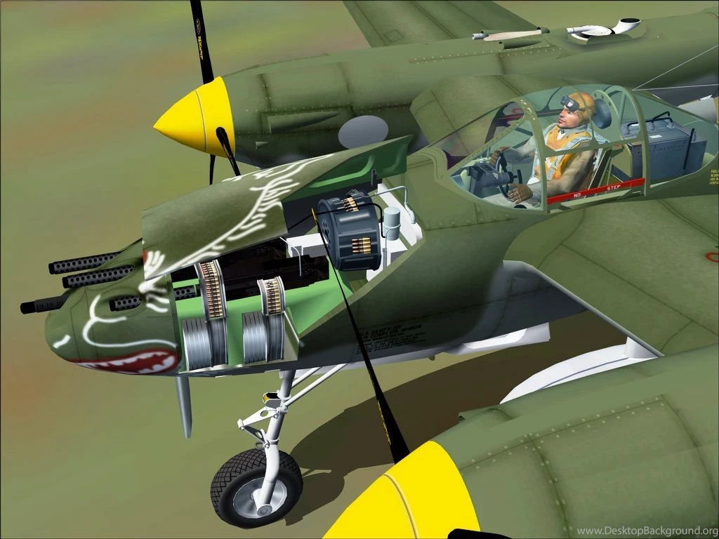 P38 Lightning Desktop Wallpapers